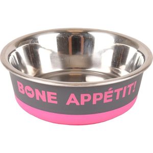 Eetpot Bone Appetit - Roze - 400 ml