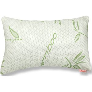 Bamboe Kussen Hoofdkussen - Bamboo Kussen Microvezel vulling - Hoofdkussen Bamboe Tijk - Hoofdkussen Origineel Bamboo Kussen - Cool Comfort - Zacht, Koel & Drukverlagend - bamboo pillow