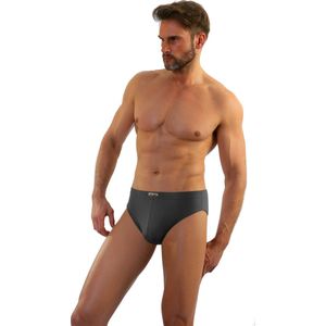 Sesto senso- Leopard- slipje - katoen- donkergrijs S