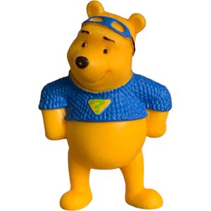 Winnie de Poeh - Winnie als superman - Speelfiguurtje - 7 cm - Bullyland - taarttopper