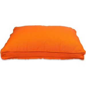 Lex & Max Professional - Losse hoes voor hondenkussen - Boxbed - Oranje - 120x80x9cm