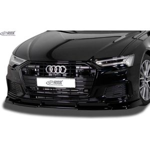 RDX Racedesign Voorspoiler Vario-X passend voor Audi A6 (4K) S-Line/S6 2018- (PU)