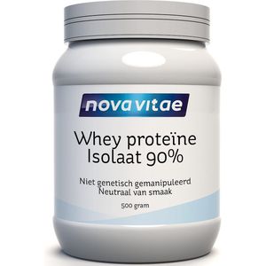 Nova Vitae - Whey - proteine - isolaat - 90% - 500 gram