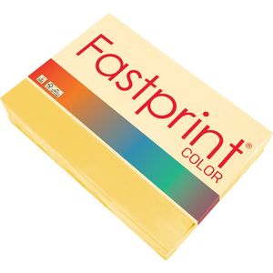 Kopieerpapier fastprint a4 80gr diepgeel | Pak a 500 vel