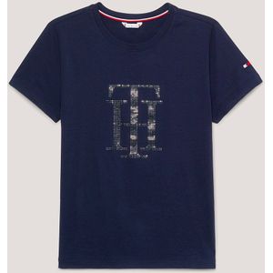 Tommy Hilfiger Equestrian Shirt Tommy Hilfiger Manhattan Rhinestone Donkerblauw