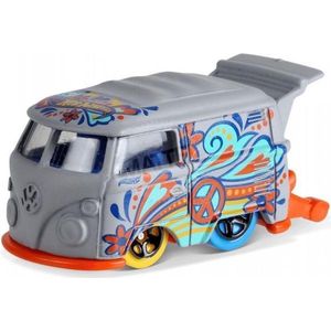 Hot Wheels Art-cars Auto Kool Kombi 5,5 Cm Grijs