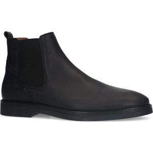 Sacha - Heren - Zwarte leren chelsea boots - Maat 40