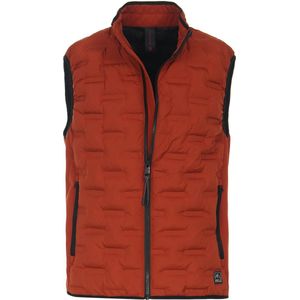 Casa Moda Bodywarmer Oranje - Maat L - Heren