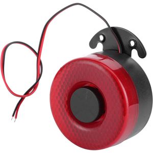 Universele Auto Truck Backup Reverse Pieper Waarschuwing Alarm Voertuig Hoorn Luidspreker Zoemer Geluid Licht 12/24V - Zwart - Veiligheidscamera's .