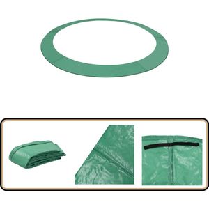 vidaXL Veiligheidsmat - Groen - Voor 3,96 m Trampoline Veiligheidsmat - Veiligheidsmatten - Trampolinemat - Trampolinematten
