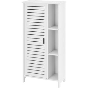 Badkamerkast Vansbro opbergkast HKC 96x48x24 cm wit