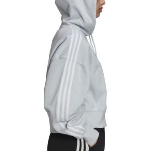 adidas Originals Short Hoodie Sweatshirt Vrouwen Blauwe DE38/FR40