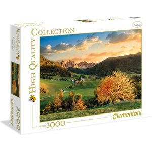 Puzzel 3000 Stukjes The Alps (High Quality Collection)
