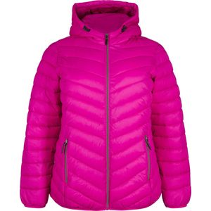 ZIZZI CASALLY, L/S, JACKET Dames Jas - Pink - Maat XL (54-56)
