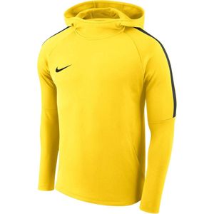 Nike Dry Academy Football  Sporttrui - Maat S  - Mannen - geel/zwart