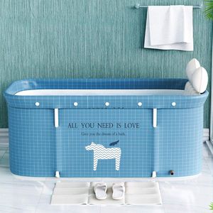 Ijsbad - Zitbad - Ice Bath - 130 Liter - Dompelbad - Blauw