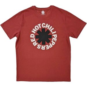 Red Hot Chili Peppers - Classic Asterisk Heren T-shirt - XL - Rood