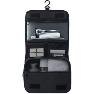 Somstyle Reis Toilettas met Haak Groot - Travel Organizer - Voor Dames & Heren - Zwart