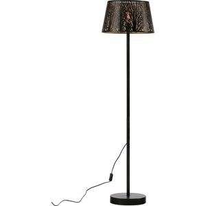 WOOOD Exclusive Keto Vloerlamp - Metaal - Antique Brass - 161x42x42