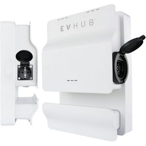 EVHUB laadpaal Mennekes wandcontactdoos 16A (3,7-11kW) - wit (LP-56GSMIP99X)