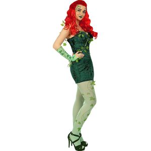 FUNIDELIA Poison Ivy kostuum voor vrouwen - Maat: M - Groen