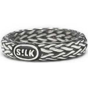SILK Jewellery - Zilveren Ring - Roots - 242.18 - Maat 18,0