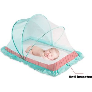 Baby Klamboe - Muggennet Baby - Inklapbaar - Klamboe baby - anti insecten -