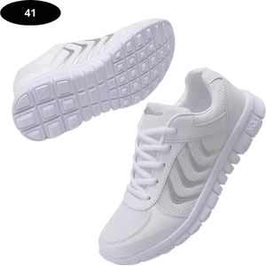 Livano Tennisschoenen - Heren - Dames - Tenniskleding - Indoor - Outdoor - Wit - Maat 40