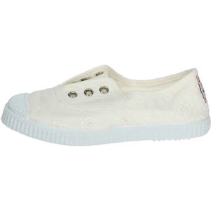 Cienta Meisjes Sneaker Wit Gebloemd WIT 25