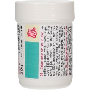 FunCakes Voedingskleurstof Pasta - Turquoise - 30g