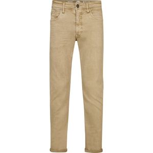 Petrol Industries - Heren Russel Gekleurde Regular Tapered Fit Jeans jeans - Bruin - Maat 34
