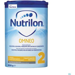 Nutrilon Omneo 2 Krampen, kolieken, moeizame ontlasting en constipatie Baby 6-12 maanden Flesvoeding 800g