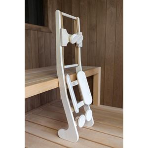 Ergonomische rugsteun (merk; Halu) met hoofdsteun (Espen)