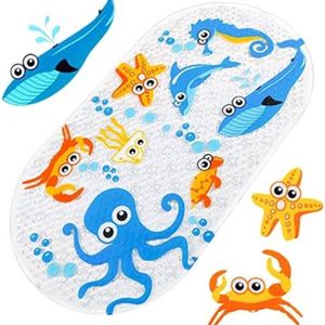 Antislipmat Bad Kinderen - Antislipmat Douche - Antislip Dadmat voor in Bad - Badmat Kind