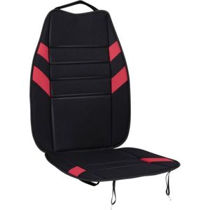 Dunlop Autostoelhoes - Stoelhoes Auto - Autostoel Beschermer - Auto Zitkussen met Schuimvulling - 104x45 cm - Rood