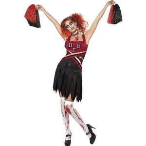 Zombie Cheerleader kostuum voor dames Halloween outfit - Verkleedkleding - XS