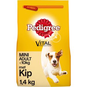 Pedigree - Hondenvoer - Mini Adult - Kip & Groenten - 1.4kg