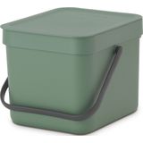 Brabantia Sort & Go Prullenbak - 6 l - Fir Green