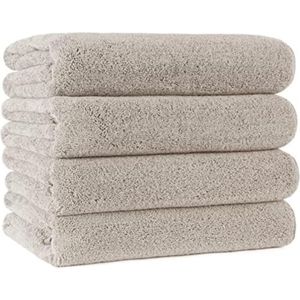 Microvezel handdoek - sneldrogend/niet-pluizend - 4 stuks - 144,8 x 76,2 cm