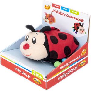 Smily-play , weggelopen dier, lieveheersbeestje, 3m+ | SALE | KORTING 3+ m