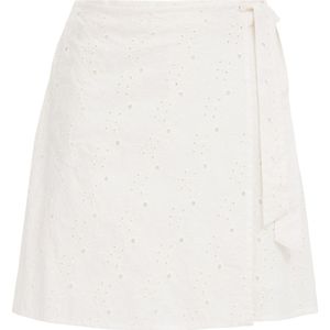 WE Fashion Dames skort met broderie anglaise