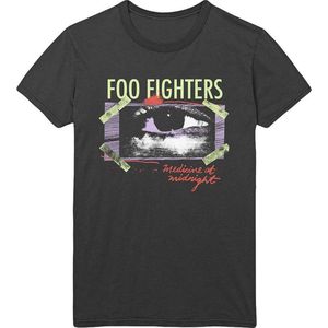 Foo Fighters - Medicine At Midnight Taped Heren T-shirt - S - Zwart