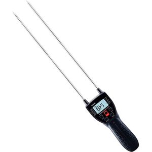 Digitale LCD graanvochtmeter met Stem 600mm Sonde Vochtigheidstester - Draagbare Watergehalte Analysator voor Granen Stro Maïs - Tarwe Rijstbonen Tarwezemelen .