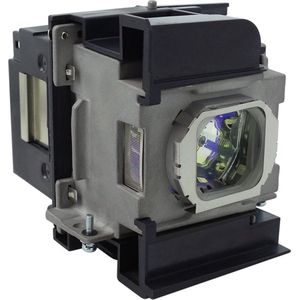 Beamerlamp geschikt voor de PANASONIC PT-AE8000EZ beamer, lamp code ET-LAA410. Bevat originele NSHA lamp, prestaties gelijk aan origineel.