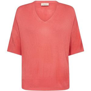 Freequent Trui Fqelina Pullover 203901 203901 Georgia Peach Dames Maat - XS