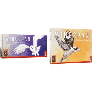Spellenbundel - 2 Stuks - Wingspan - Uitbreidingen Europa & Oceanië