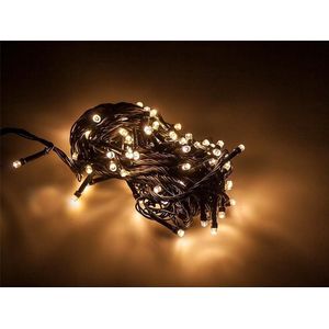 Feest- Kerstverlichting 100 LED - Warm Wit