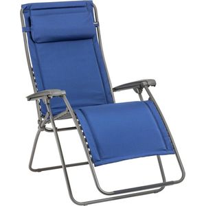 Lafuma RSX Clip XL - LightComfort - Gepolsterde Zero-Gravity Relaxstoel - XL - Denim