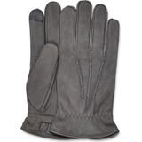 UGG M 3 Point Leather Glove Heren Handschoenen - Metaal - Maat M
