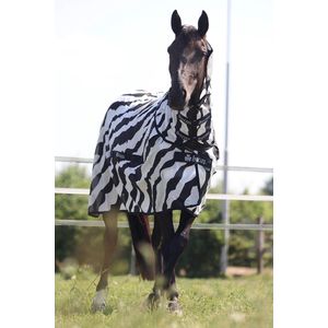 Bucas Vliegendeken  Buzz-off Zebra Full Neck - Zebra - 185